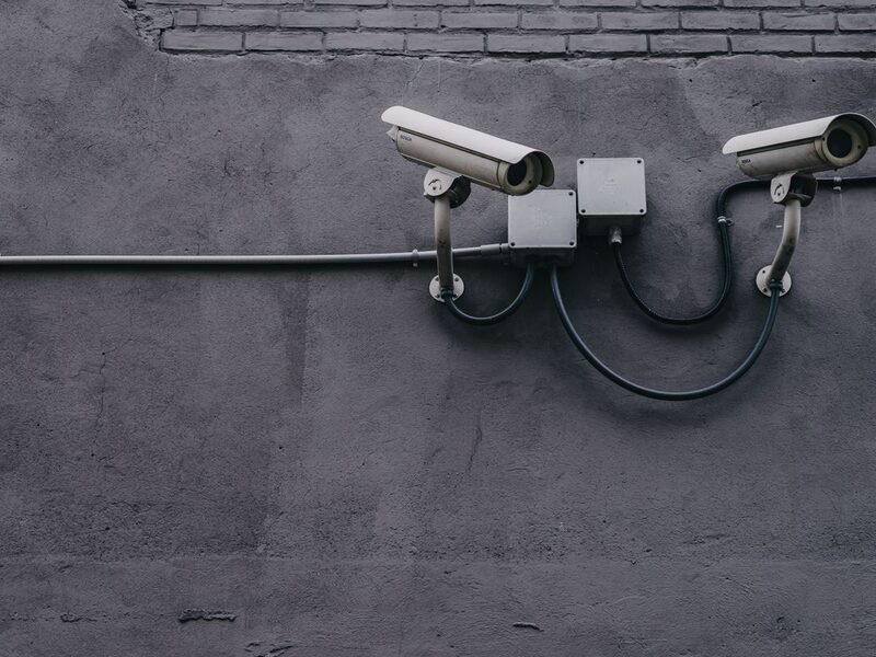 Twin CCTV Camera Bracket Kit