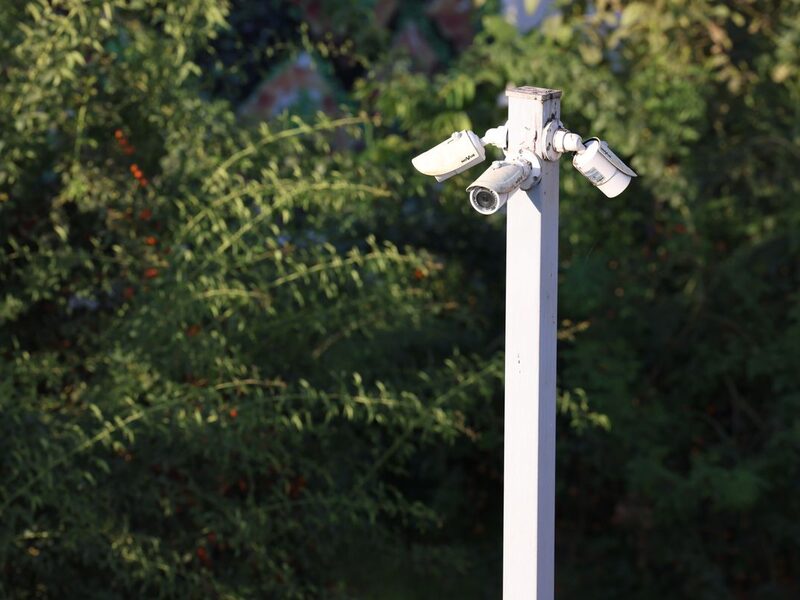 Pole-Mount Security Camera